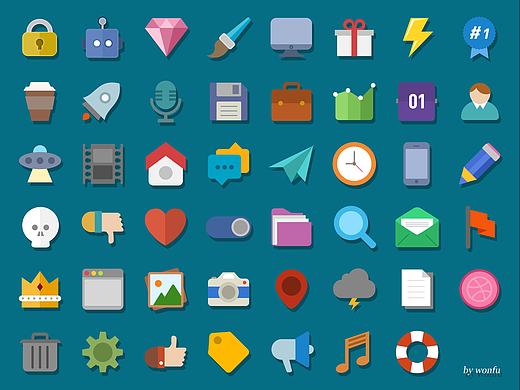 icons（个人主页-ZMTg3MDM4MDQ=） - 图标 - 站酷设计师WonfuLee原创素材 - 站酷ZCOOL