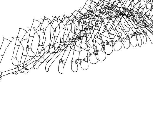 动画短片《反方向》的一些运动规律设定