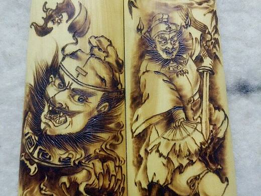 烫画钟馗之魅力~