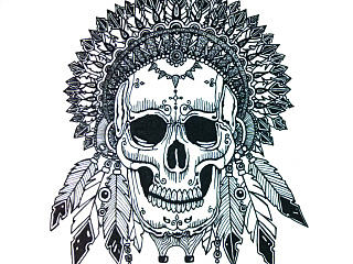 骷髅粉碎者 印第安