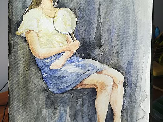 人物寫生 沒什么風(fēng)格就是我的風(fēng)格（個(gè)人主頁-ZMjQ5NDQ3NzY=） - 繪畫 - 站酷設(shè)計(jì)師阿斌阿蛋是一家原創(chuàng)素材 - 站酷ZCOOL