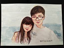 水彩练习第二天