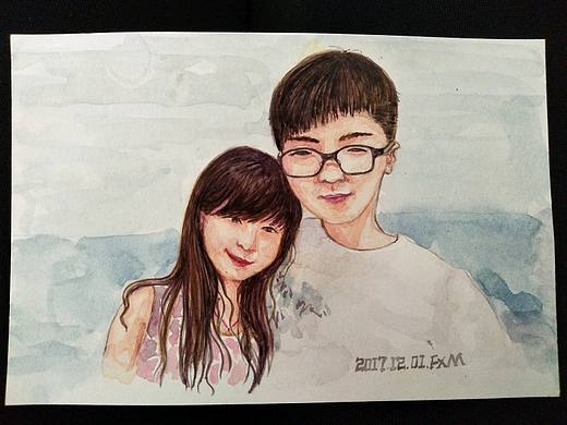 水彩练习第二天