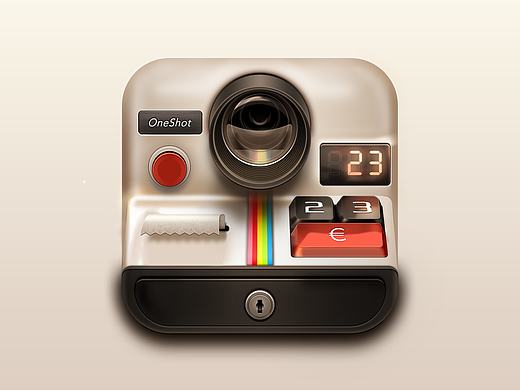 拟物图标 磨了三天