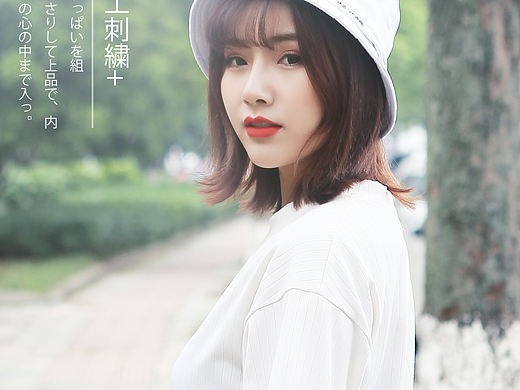 路边小姐姐帽子随拍