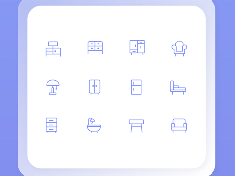家具图标