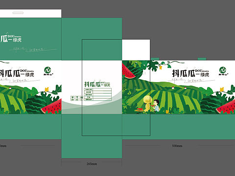 🍉西瓜外包装设计