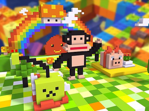 大嘴猴Julius和冒险岛上的朋友们