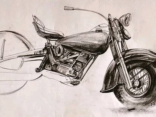 機車（個人主頁-ZMjE5MTI2ODg=） - 創(chuàng)作習作 - 站酷設計師騷年先鋒隊原創(chuàng)素材 - 站酷ZCOOL