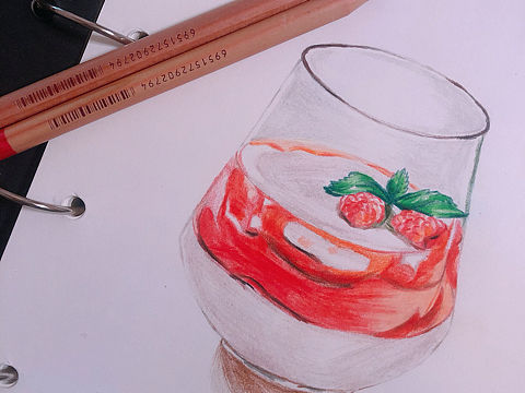 [mlf福来了]彩铅画