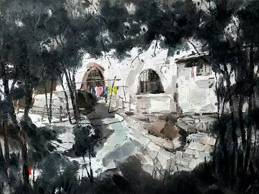 油画写生（个人主页-ZMjU4NTU4NzY=） - 绘画 - 站酷设计师Z00267339原创素材 - 站酷ZCOOL