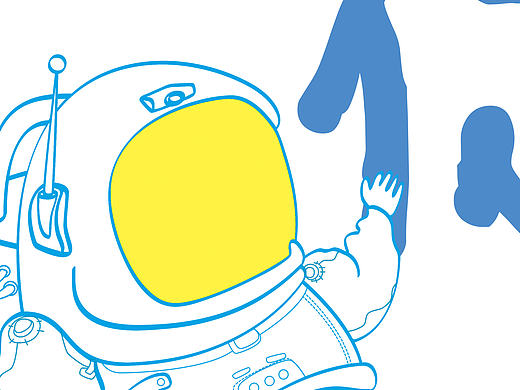 太空人仔线稿练习（个人主页-ZMjExNzY3MTY=） - 其他平面 - 站酷设计师DonyTony原创素材 - 站酷ZCOOL