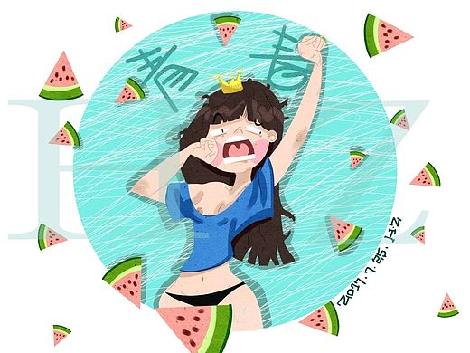 《我的青春我有我的樣》（個(gè)人主頁(yè)-ZMTI4NjcyNjg=） - 創(chuàng)作習(xí)作 - 站酷設(shè)計(jì)師SapphireAgnes原創(chuàng)素材 - 站酷ZCOOL