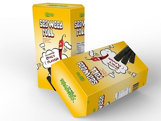 最近设计的几款食品LOGO及产品包装