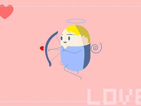 代表爱的丘比特小蛋人❤️