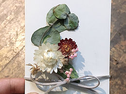 干花卡片