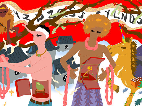 《村雨》（个人主页-ZNDA1ODcyNDA=） - 新锐潮流插画 - 站酷设计师光閤作用原创素材 - 站酷ZCOOL