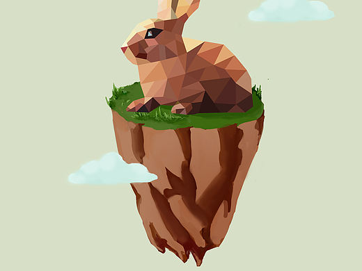 三角插画