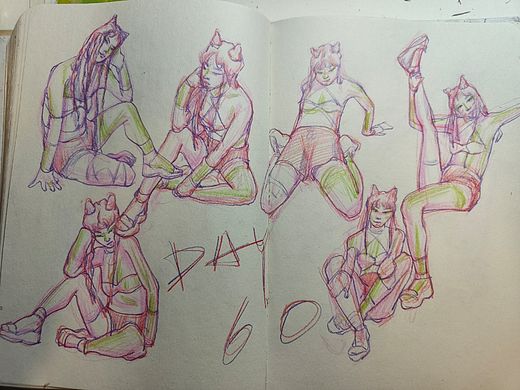 #速写60天挑战赛#