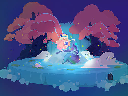 场景（个人主页-ZNTQ5MDIyMjg=） - 商业插画 - 站酷设计师虎咩咩原创素材 - 站酷ZCOOL