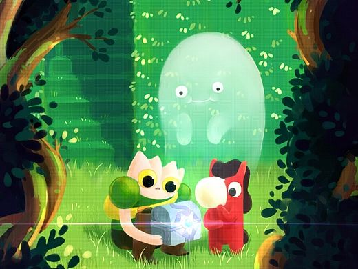 阿甘妈妈的一番话（个人主页-ZMTM2OTY1ODA=） - 艺术插画 - 站酷设计师蚁木木原创素材 - 站酷ZCOOL