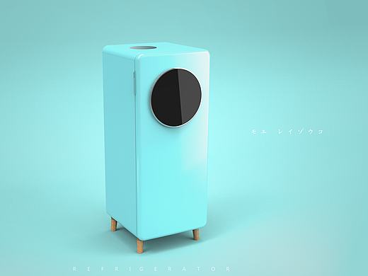 冰箱（个人主页-ZMjE0NDAyMjg=） - 生活用品 - 站酷设计师茹鱼小年原创素材 - 站酷ZCOOL
