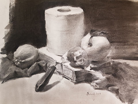 静物素描