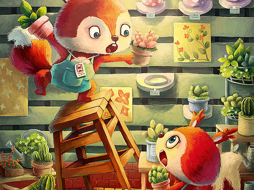 多肉植物的小店