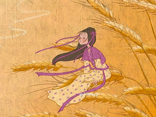 国风插画|小满节气插画|国潮包装