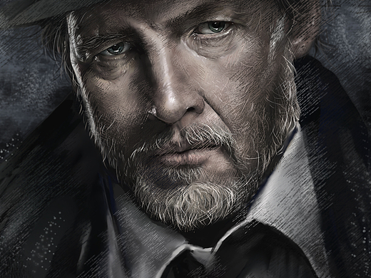 板绘人像—哥谭哈维61布洛克