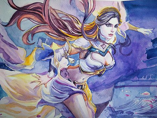 水彩画练习作品