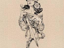 blackwork紋身手稿待認(rèn)領(lǐng)(深圳云禾刺青)