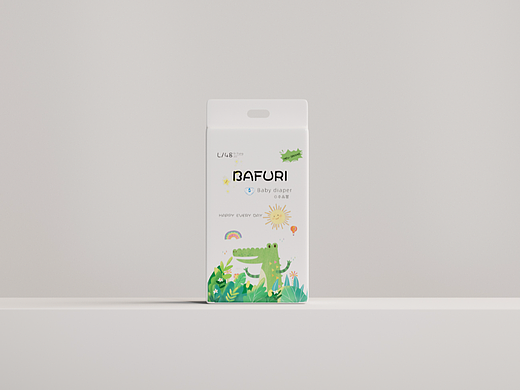 Bafurl 纸尿裤包装设计