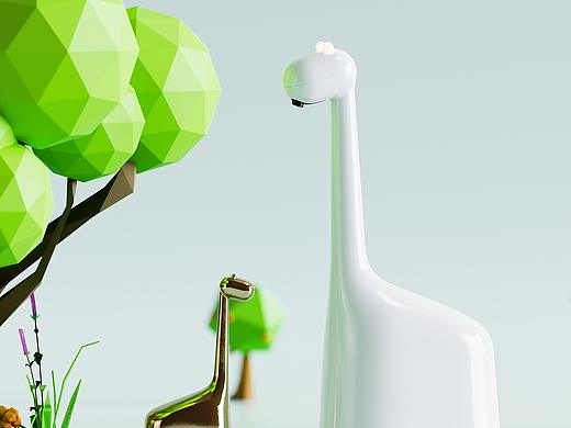 JOKOO | 福鹿洗手液机 Giraffe Soap Dispenser