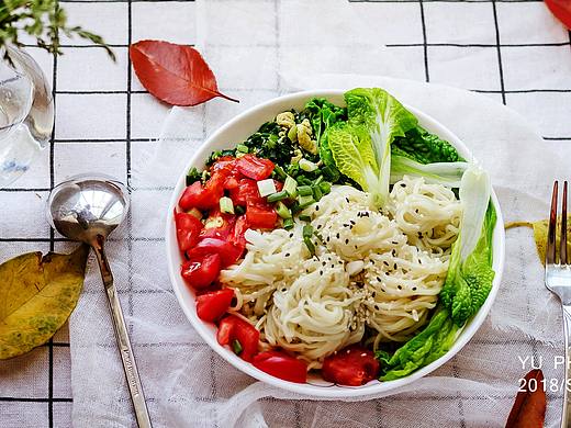 早餐素食面