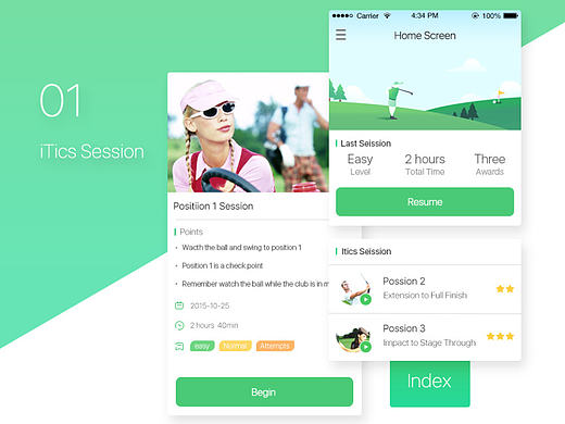 iTICS Golf App