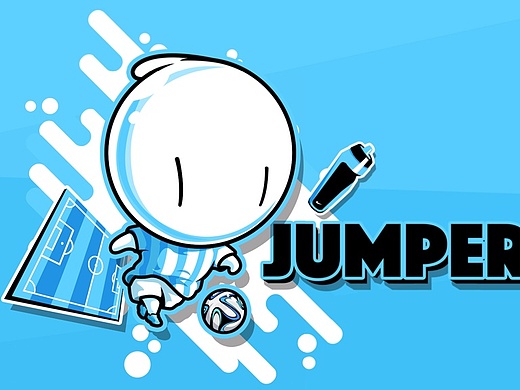 跃动客体育卡通形象设计