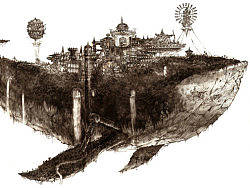 精灵城  天空之城   飞翔之城