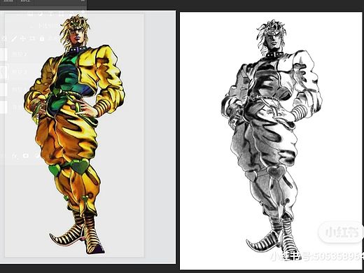 板绘临摹一张 迪奥•布兰度