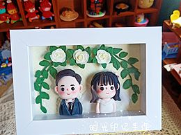 粘土相框/粘土人物/粘土手工