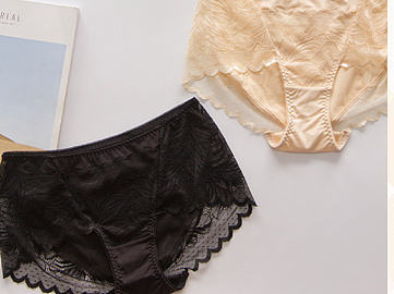 爱优体女士蕾丝生理裤-N516126
