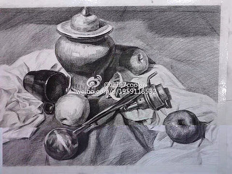 高中时的作品（个人主页-ZMjg2ODcxOTI=） - 绘画 - 站酷设计师麦兜老师原创素材 - 站酷ZCOOL