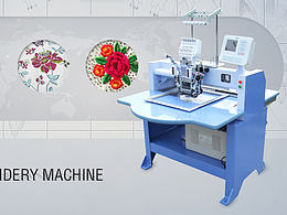 機(jī)器海報—繡花機(jī)