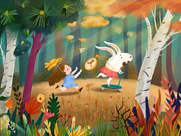 我要和时间肩并肩！