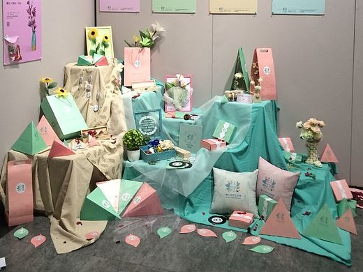 毕业设计“袭人花艺生活馆” 之【包装设计+pop+细节】