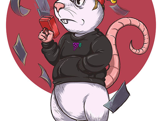 十二生肖。子鼠（個(gè)人主頁(yè)-ZMjUzMTQ5ODQ=） - 創(chuàng)作習(xí)作 - 站酷設(shè)計(jì)師烏哩嘛燒原創(chuàng)素材 - 站酷ZCOOL