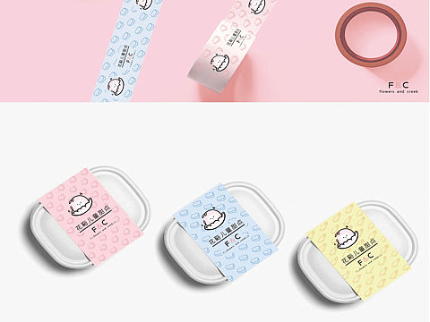 VI设计｜甜品店｜儿童｜可爱风