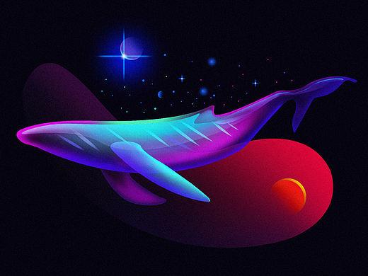 鼠绘插画，，，