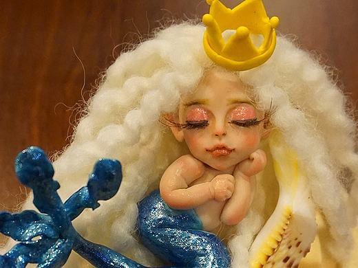 原创软陶美人鱼