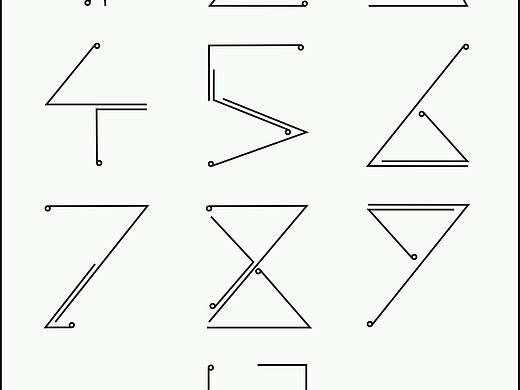 针型数字